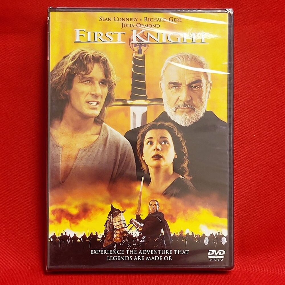 First Knight 1998 Sean Connery Richard Gere Julia Ormond DVD New Sealed